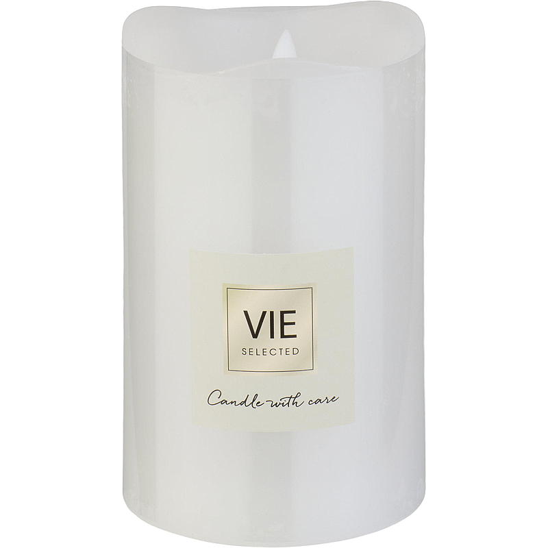 Vie Selected Kubbelys 12 cm ø 7,6x12 cm LED hvit bølge top
