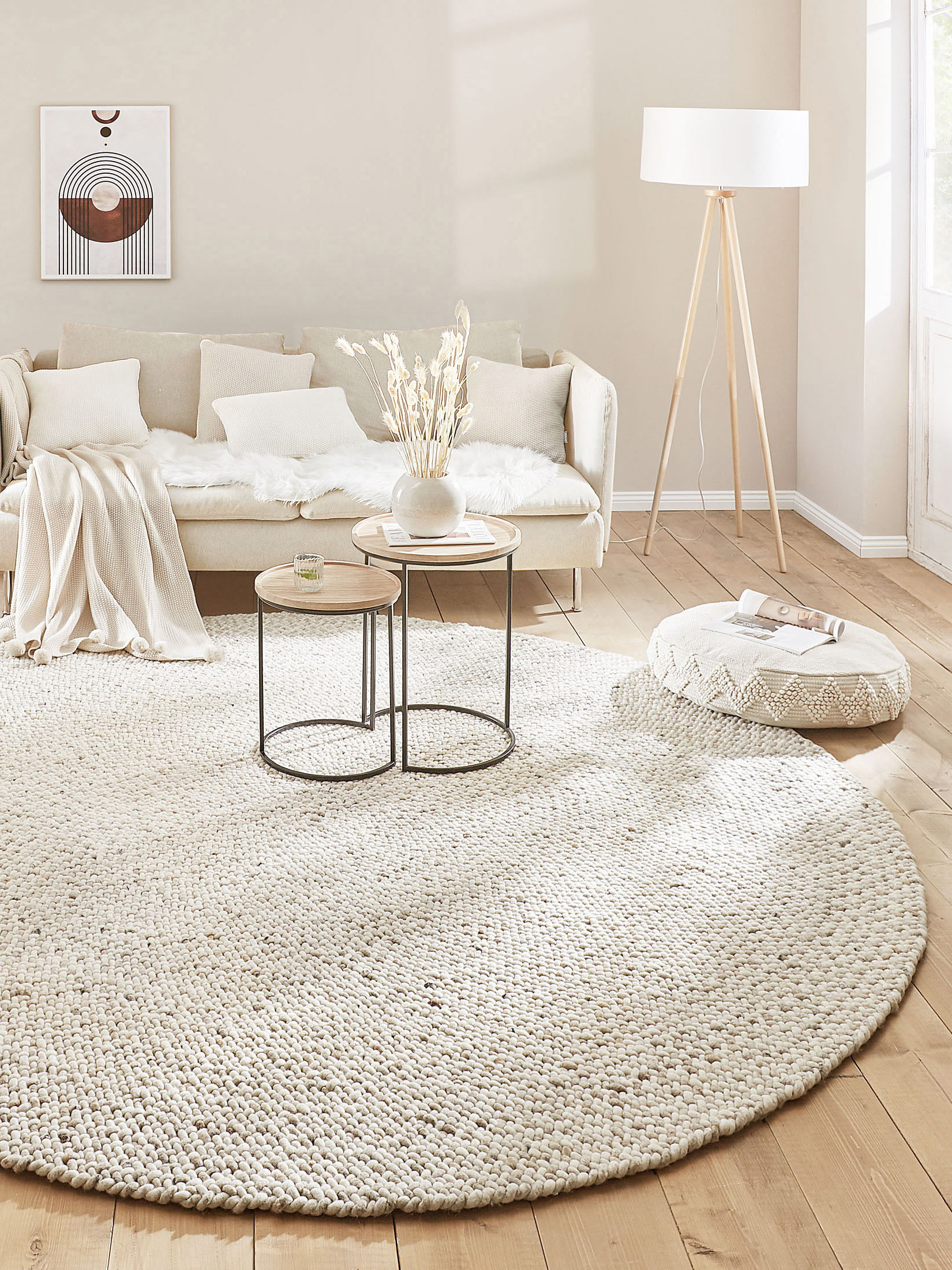 Harpsund Woll-Teppich, Sand