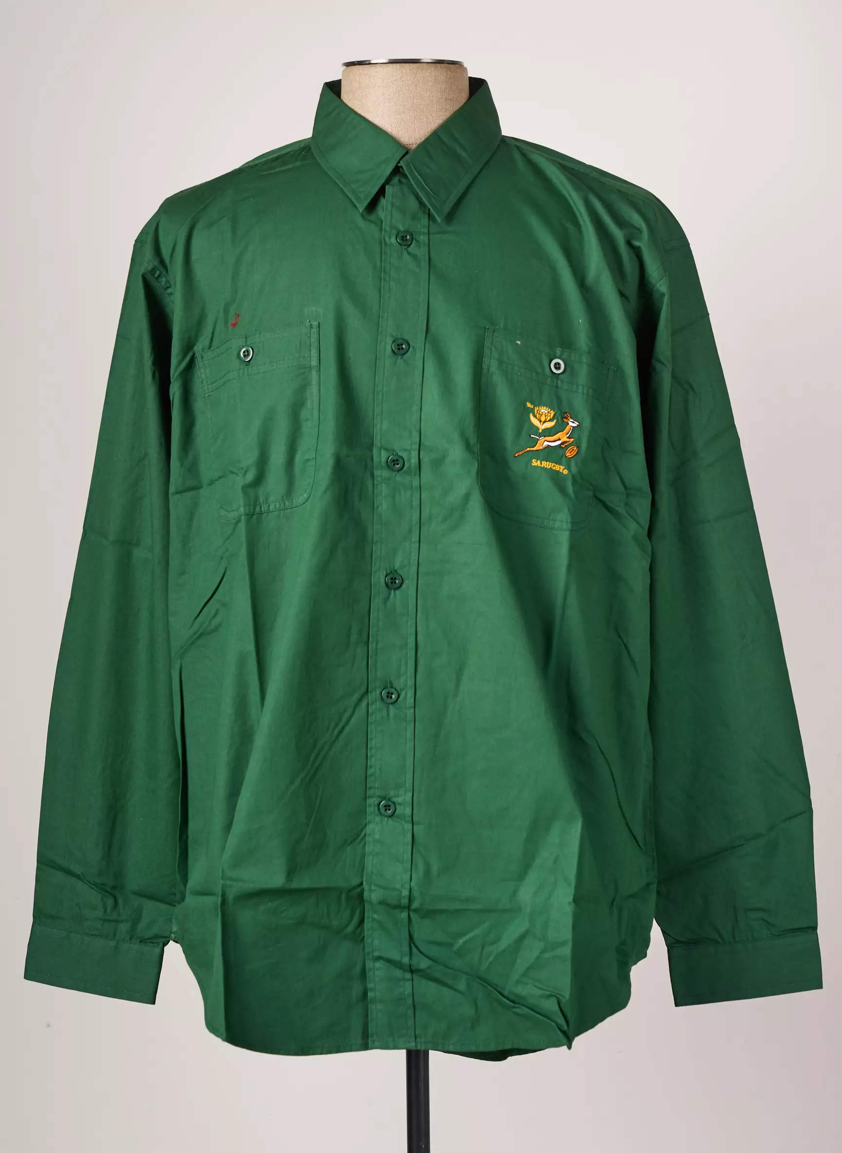Sa Rugby Manches Longues Homme couleur vert