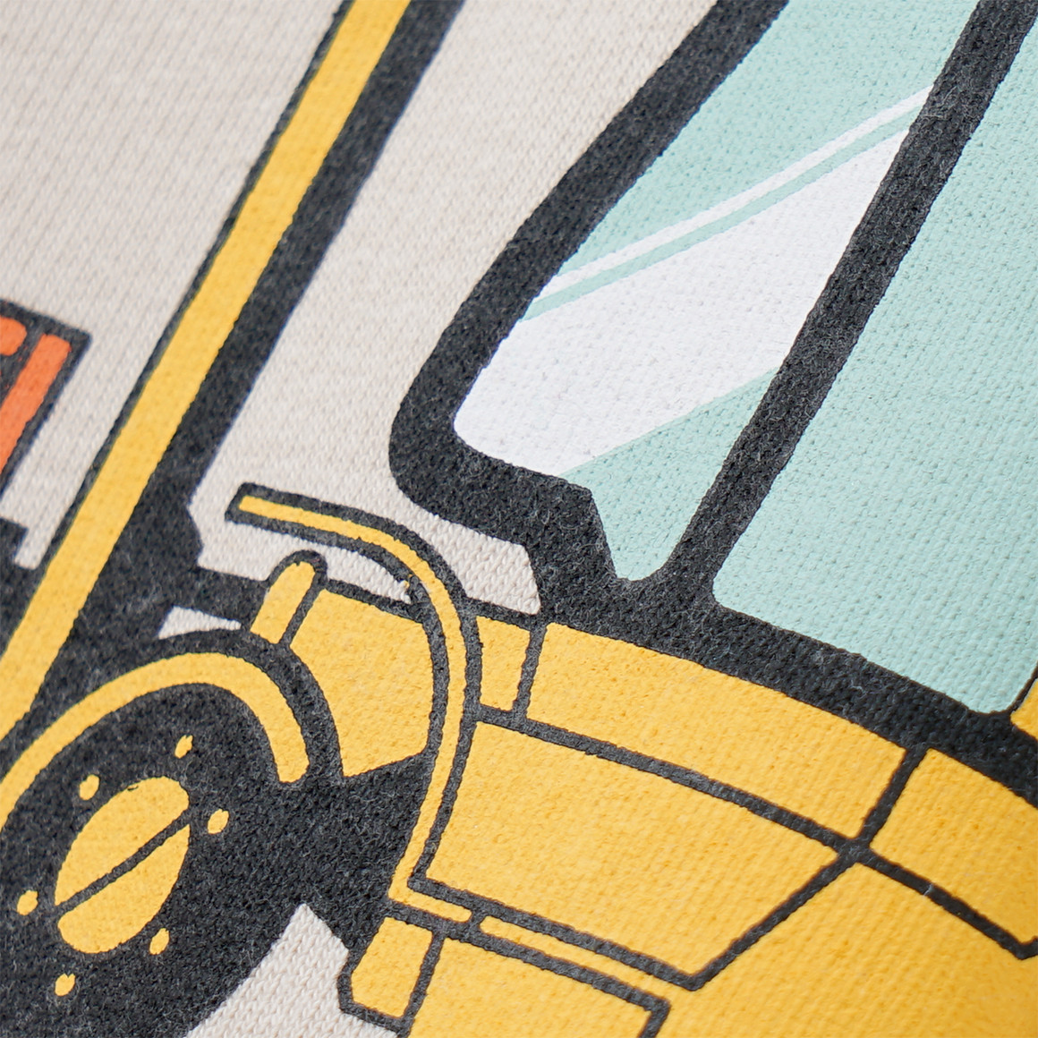 Jungen Sweatshirt mit Baustell-Motiven