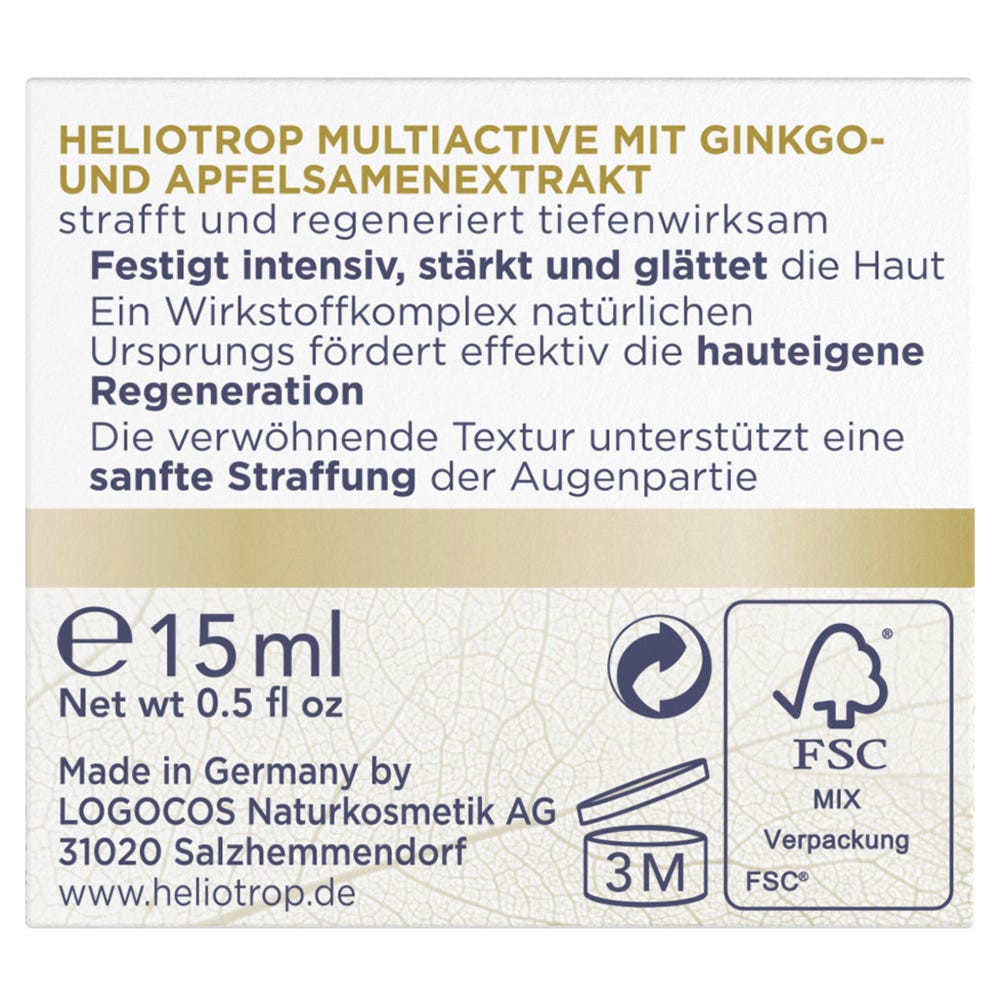 Heliotrop MULTIACTIVE Augencreme 15 ml