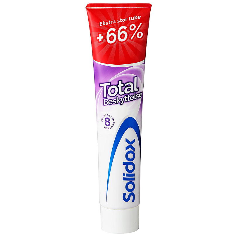 Solidox Tannkrem 125 ml Total beskyttelse Solidox