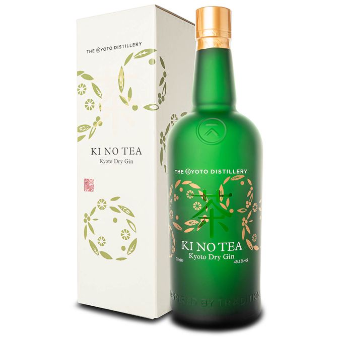 KI NO TEA Kyoto Dry Gin 45,1% 0,7L in Geschenkverpackung