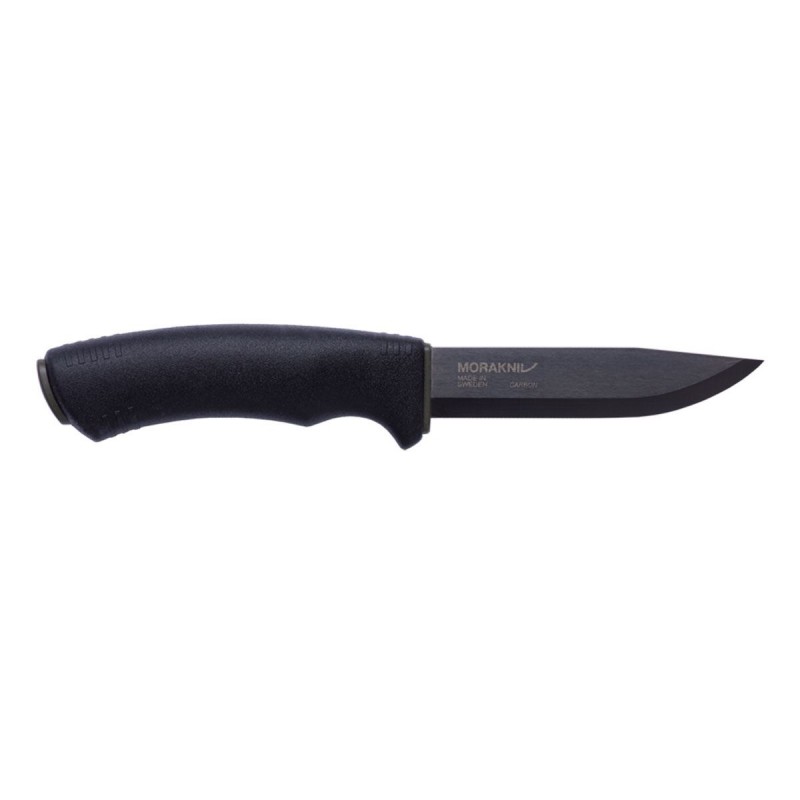 Morakniv Bushcraft, mit beschichteter Klinge und schwarzer Plastikhülle