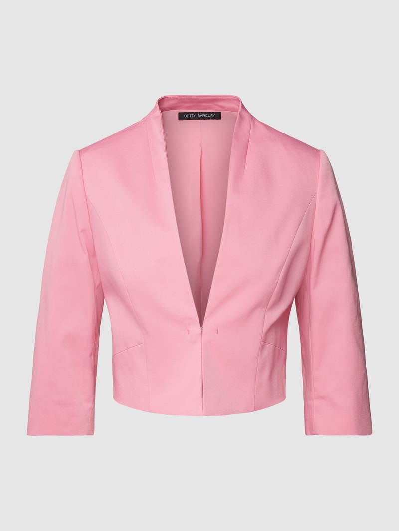 Blazer mit Haken-Verschluss in pink