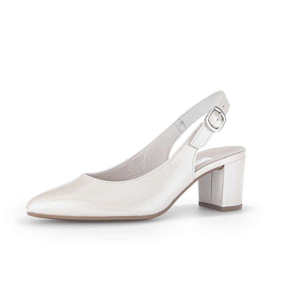 Gabor fashion Slingpumps weiß