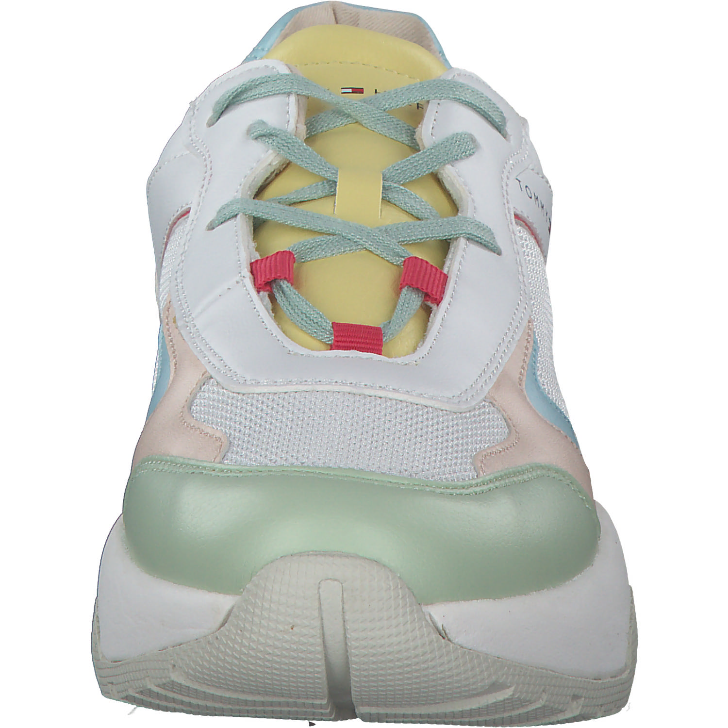 Tommy Hilfiger T3A9-32740, Schnürschuhe, Kinder, bianco/multicolor