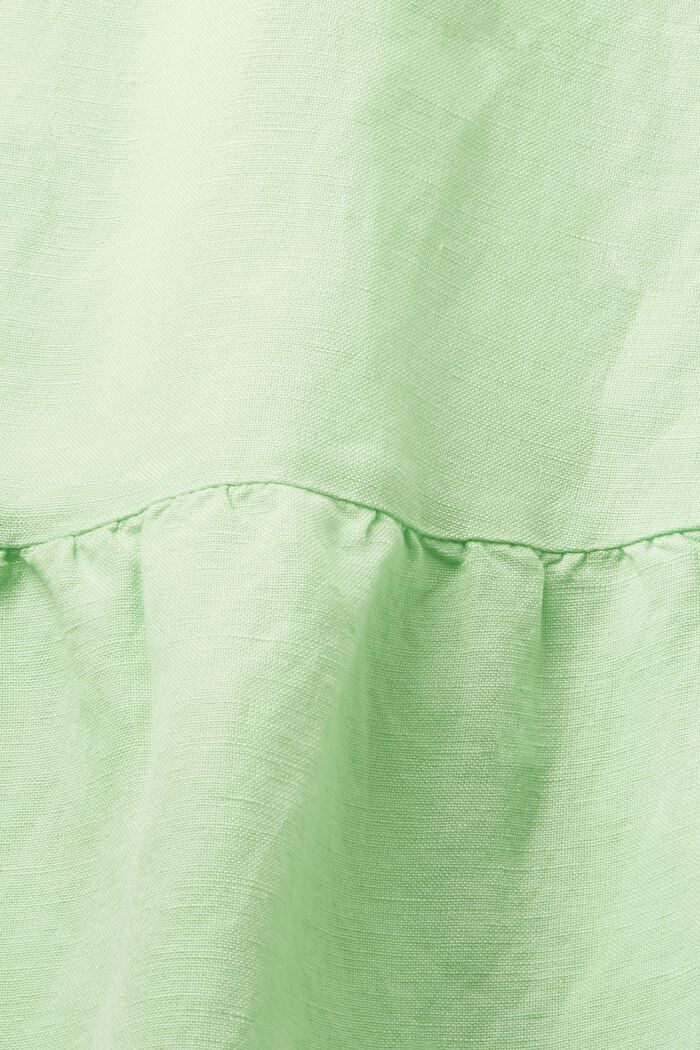 Bluse aus Leinenmix