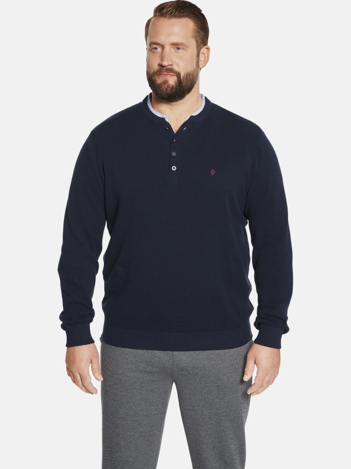 Charles Colby Pullover EARL NEAMUS in dunkelblau günstig kaufen