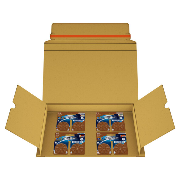 Hörgeräte-Batterien-Postalbox, 64 Stück, Gr. 312