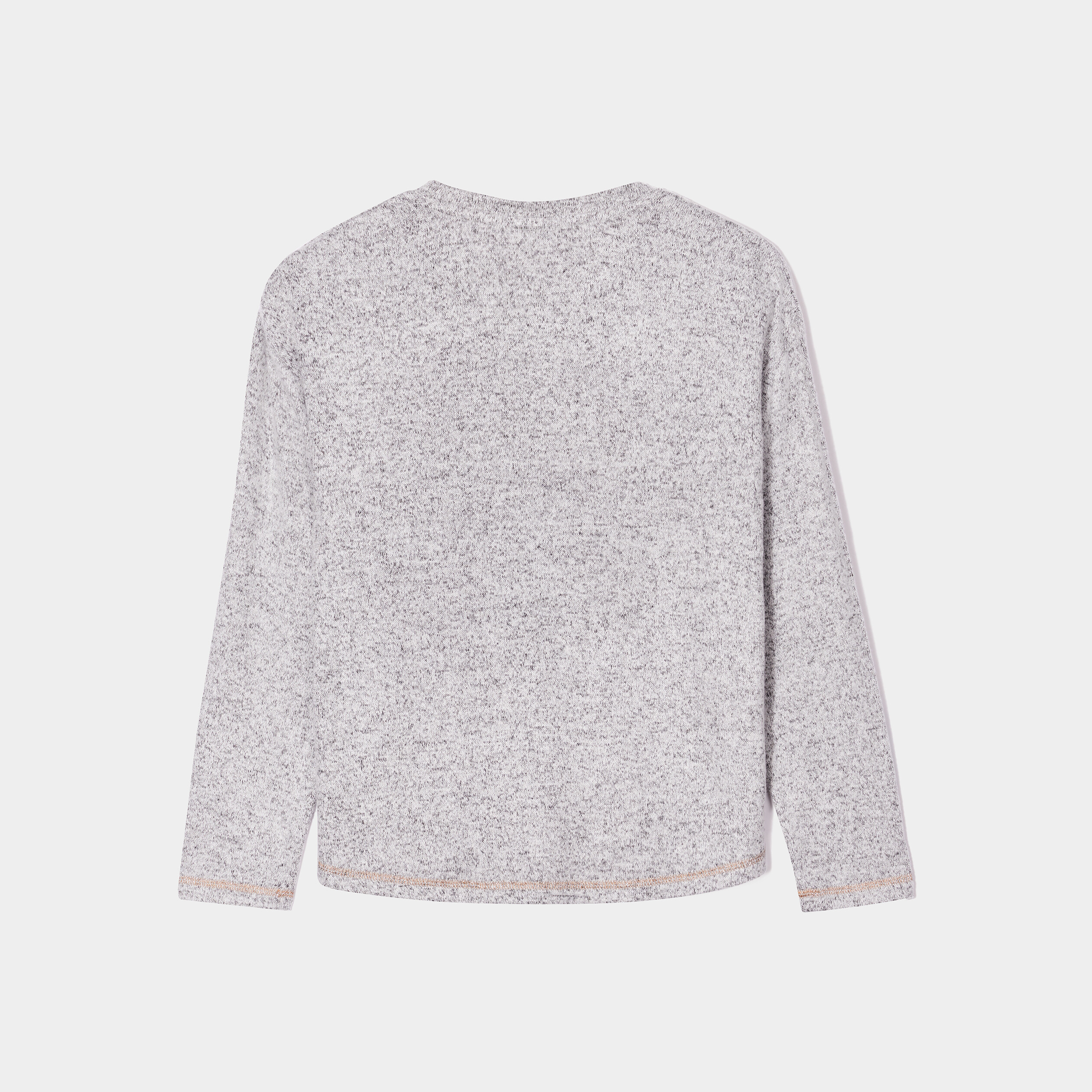 Ensemble pyjama pantalon resserré gris clair fille | La Halle