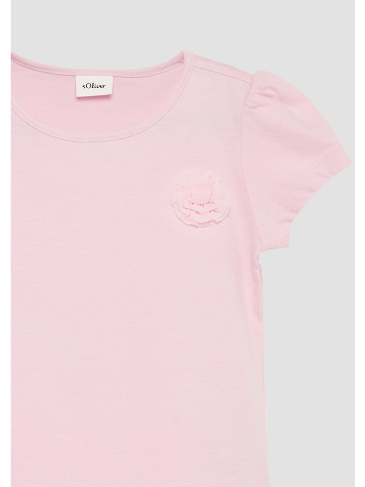 s.Oliver T-Shirt kurzarm in Pink günstig kaufen