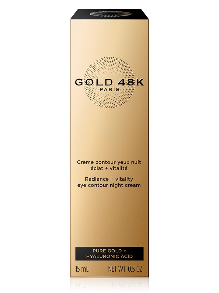 Gold 48K Augenkontur-Nachtcreme 
