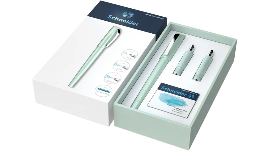 Schneider Schreibgeräte-Set Schönschreibfüller Callissima Mint
