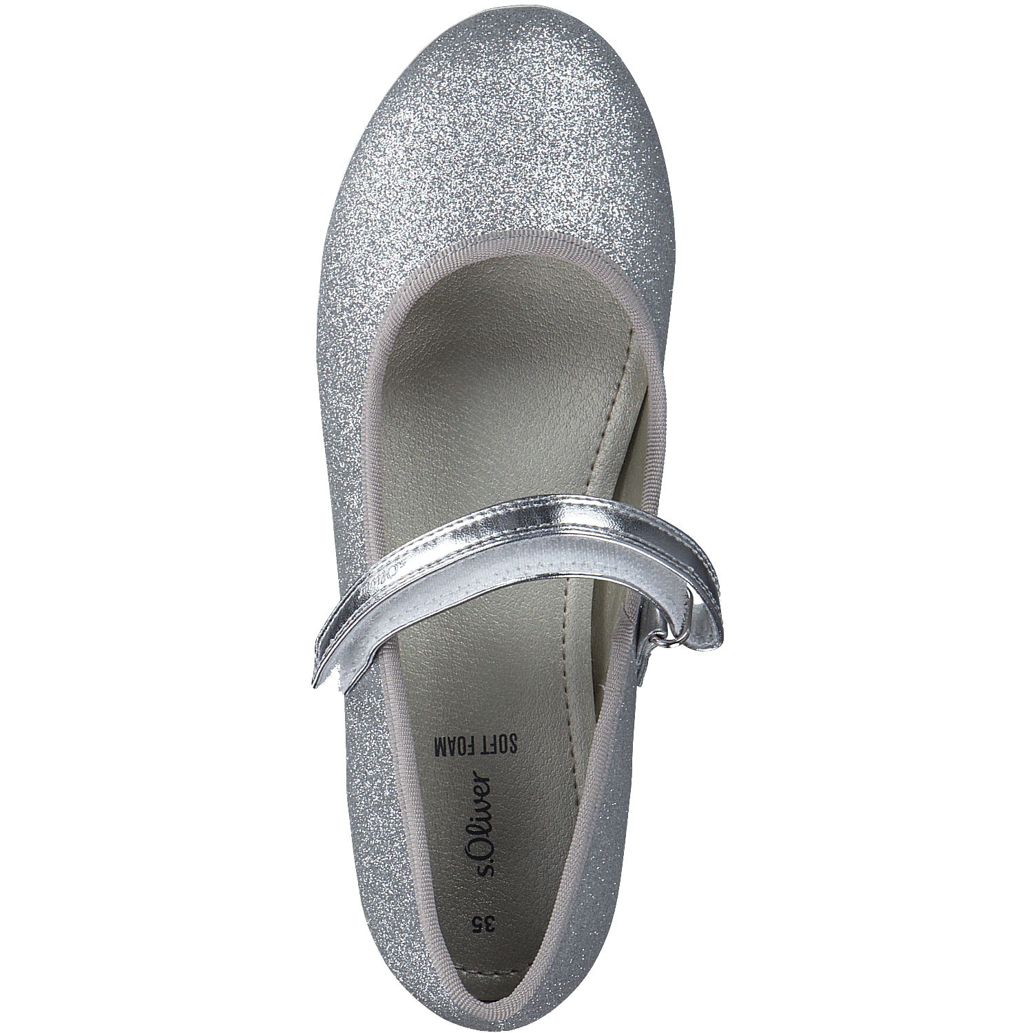 s. Oliver 42401, Ballerinas (Kinder), Kinder, Silber
