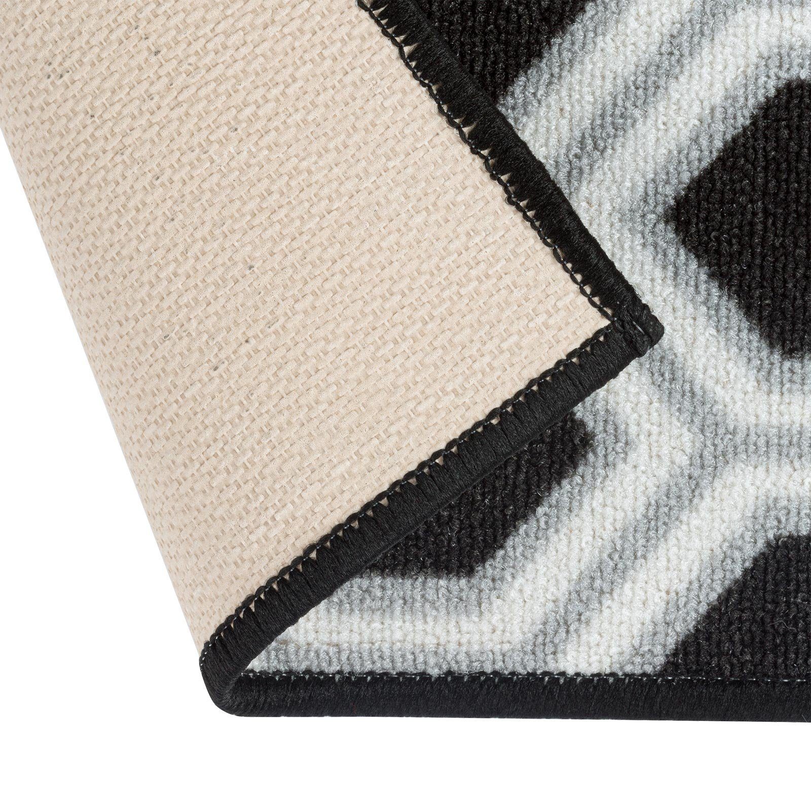 Läufer Kediri, Teppich in vielen Größen, 100% Polypropylen, Wohnteppich, Karat, Rechteckig, Höhe: 5 mm