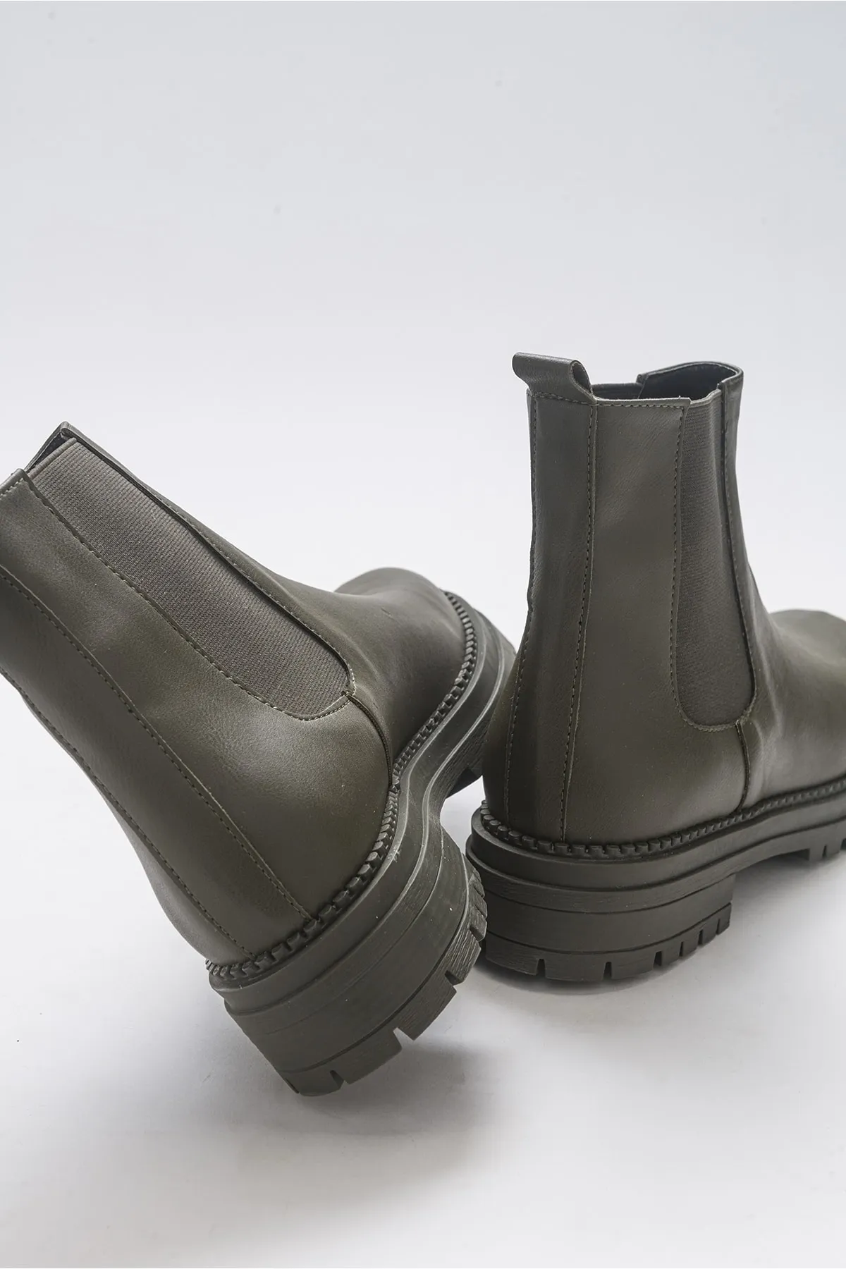 LuviShoes  Eigene grüne Damenstiefel