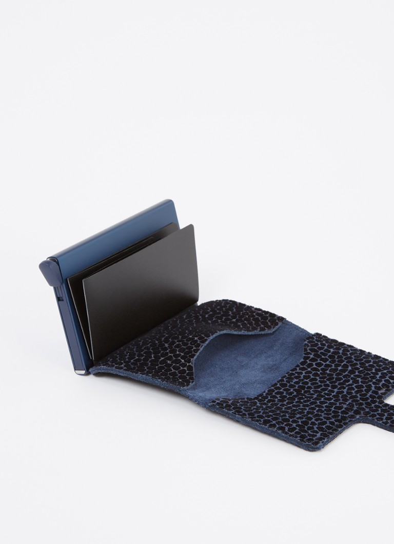 Portofel din piele Secrid Miniwallet cu detalii în piele întoarsă