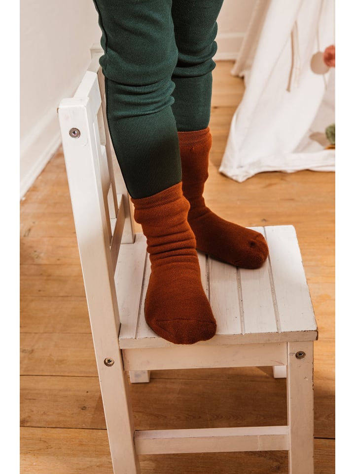 ewers Stoppersocken Uni in kupfer günstig kaufen