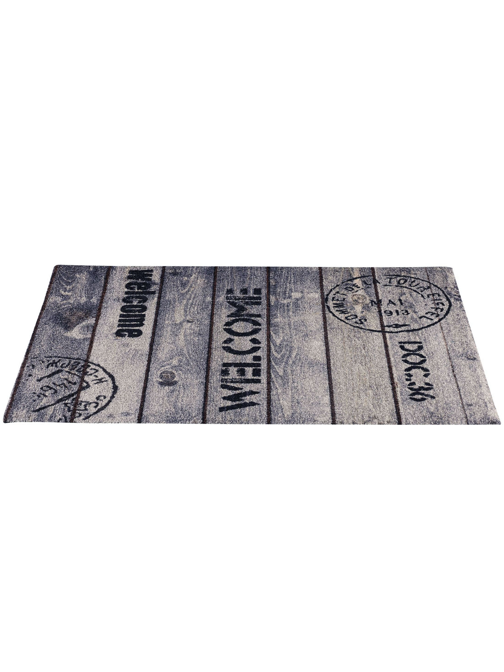 Vintage Wood Fußmatte, Brown