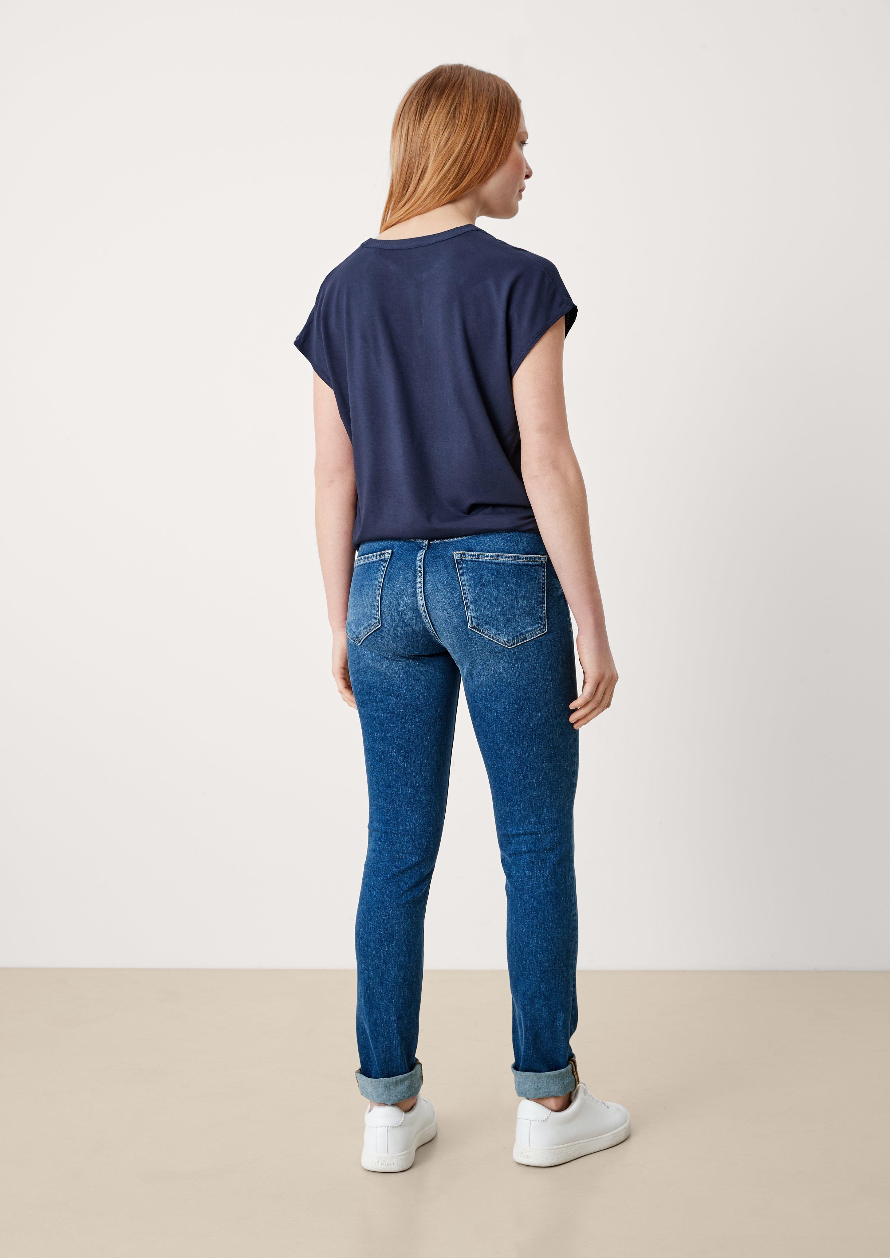 Jeans Betsy / Slim Fit / Mid Rise / Slim Leg   04.899.71.6869-55Z2