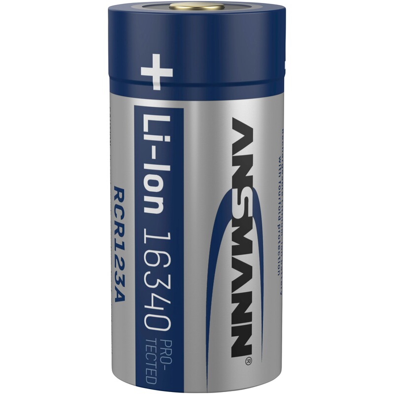 Ansmann Akku Li-Ion 16340 850 mAh micro USB