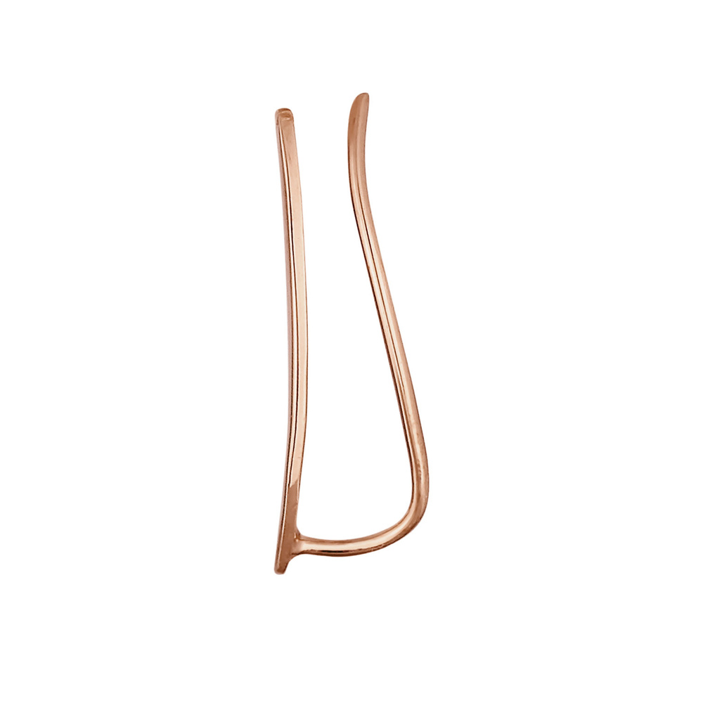 Elli Elli Boucles d'Oreilles Femmes Simple Earclimber Bombé Tendance Basique Blogueur  Boucles d'oreilles