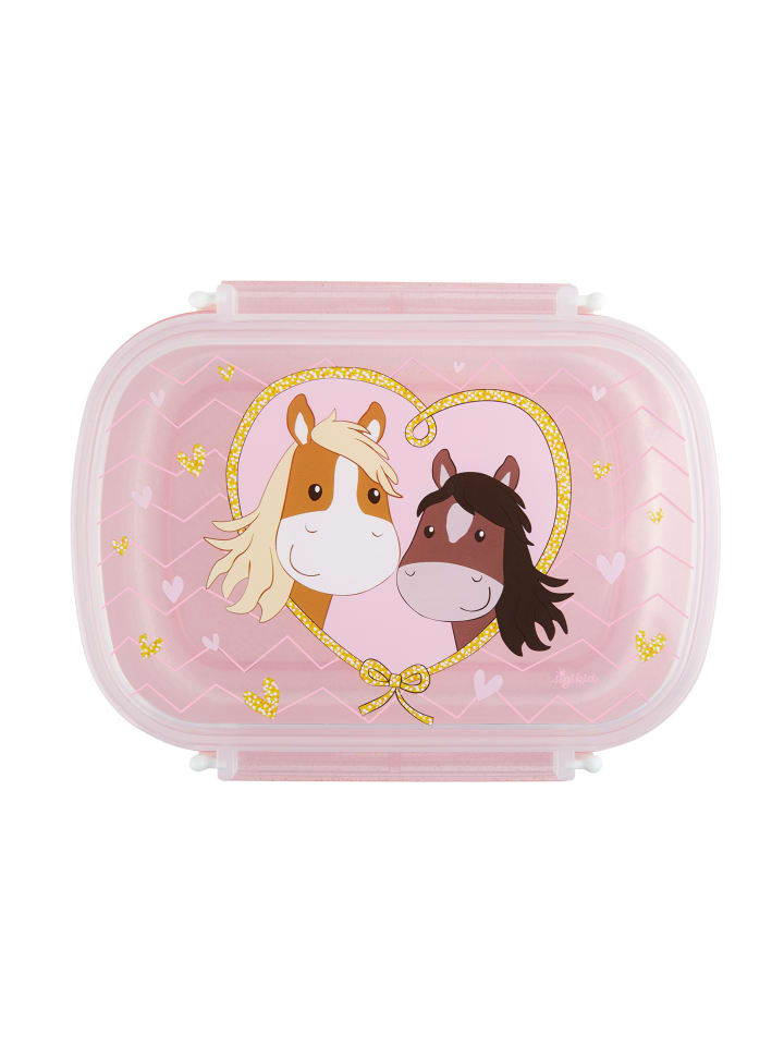 Sigikid Brotdose Lunchbox mit Rohkostschälchen in roségoldfarben günstig kaufen onesize