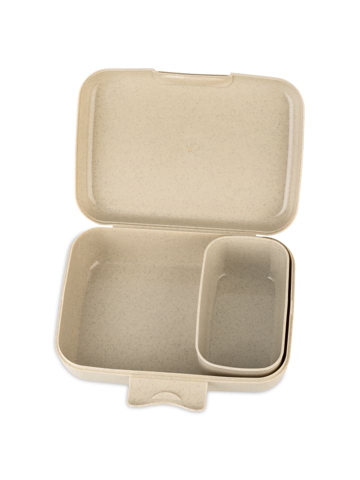 koziol CANDY L PEPPA PIG - Lunchbox mit Trennschale in organic sand günstig kaufen onesize