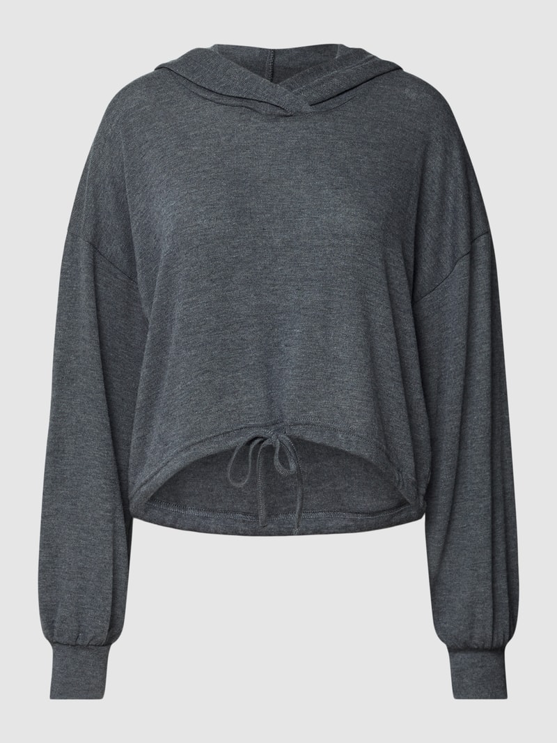 Umstands-Sweatshirt mit Kapuze Modell 'CASSIE' in anthrazit