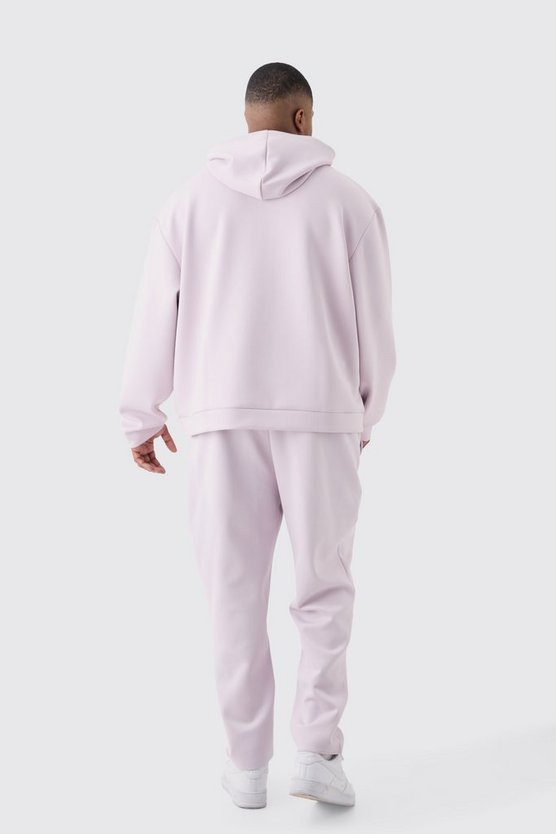 Plus kastiger Oversize Scuba Hoodie