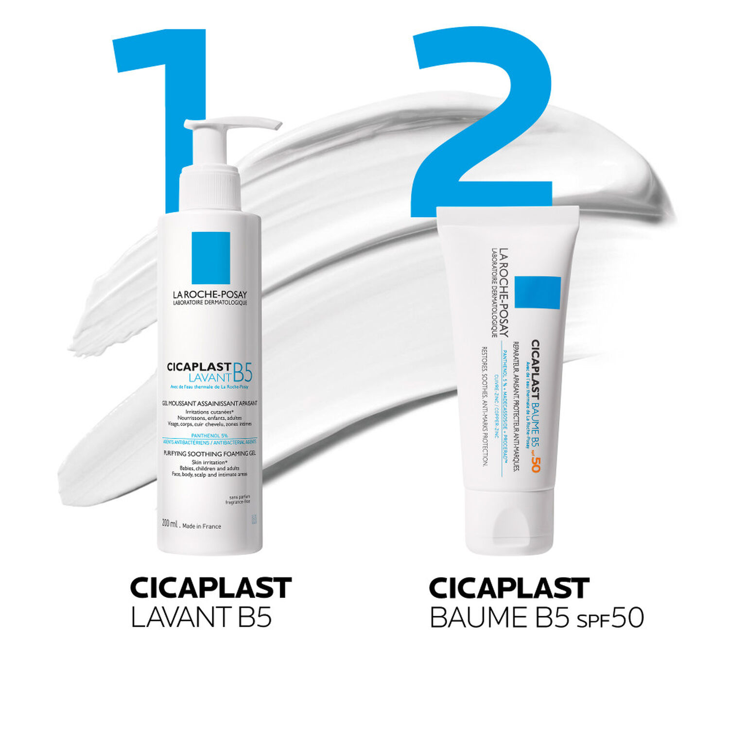 la roche-posay Cicaplast B5 SPF50 Baume Réparateur Apaisant 40 ml