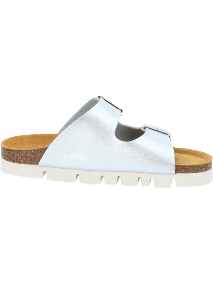 palado Plateau-Pantoletten in ice blue günstig kaufen