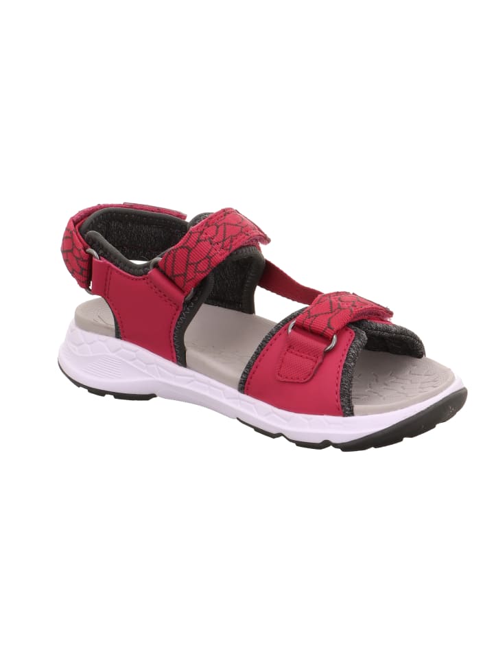 superfit Sandale CRISS CROSS in Rot/Grün günstig kaufen