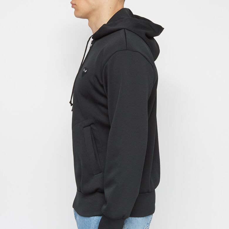 Comme des Garcons Play Play Big Heart Sweatshirt black