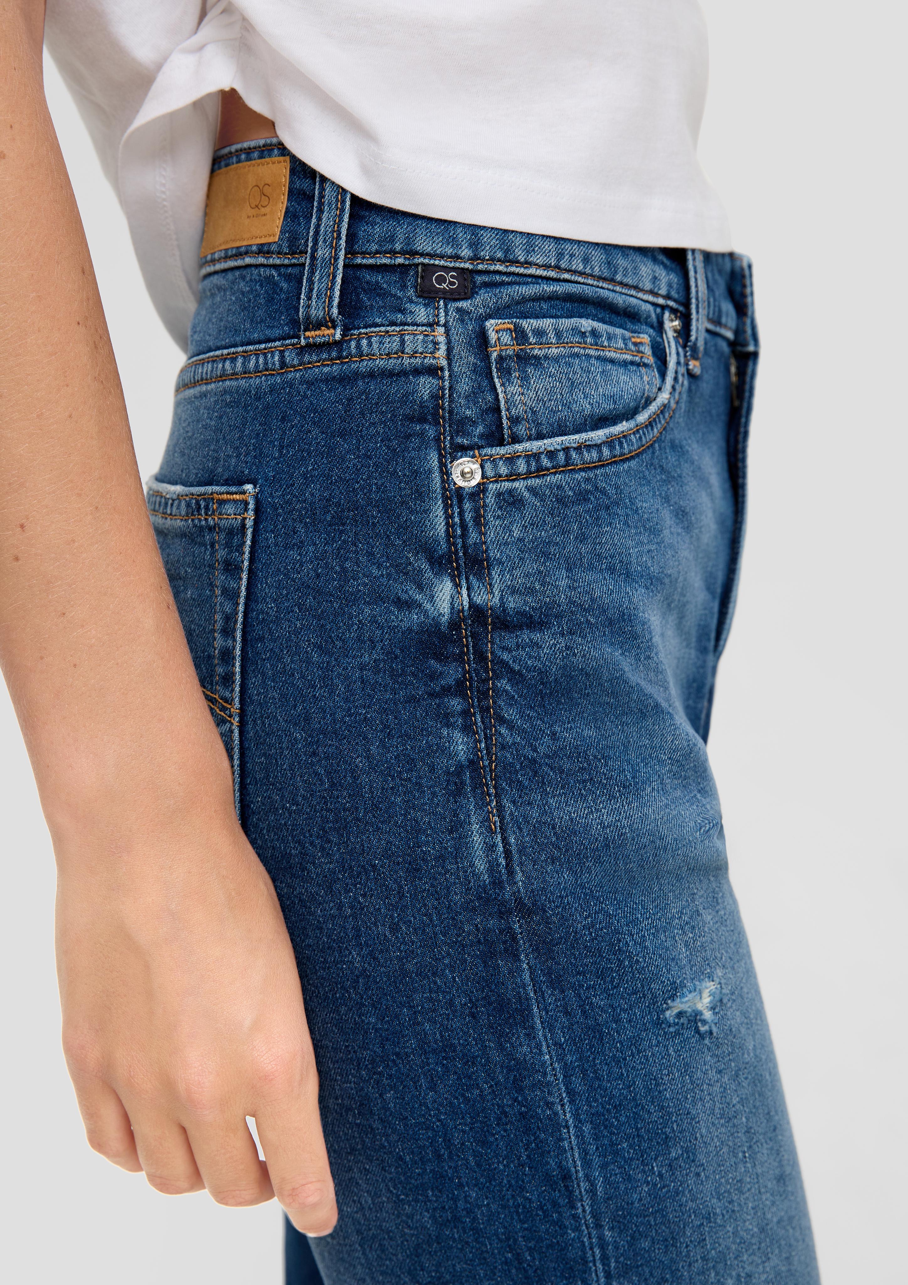 Ankle-Jeans Megan / Regular Fit / High Rise / Straight Leg  2133461-57Z3