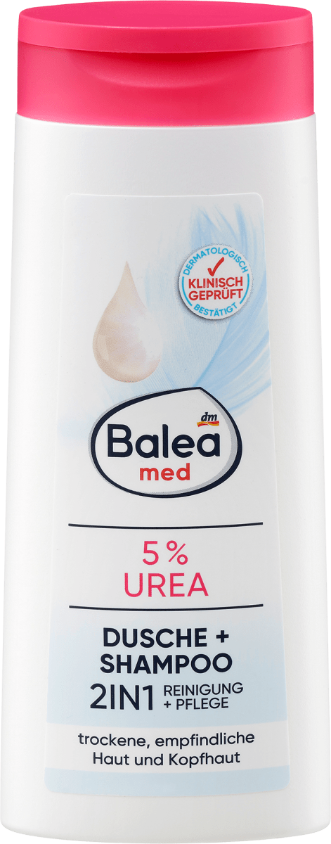 Duschgel 2in1 Dusche + Shampoo 5 % Urea, 300 ml