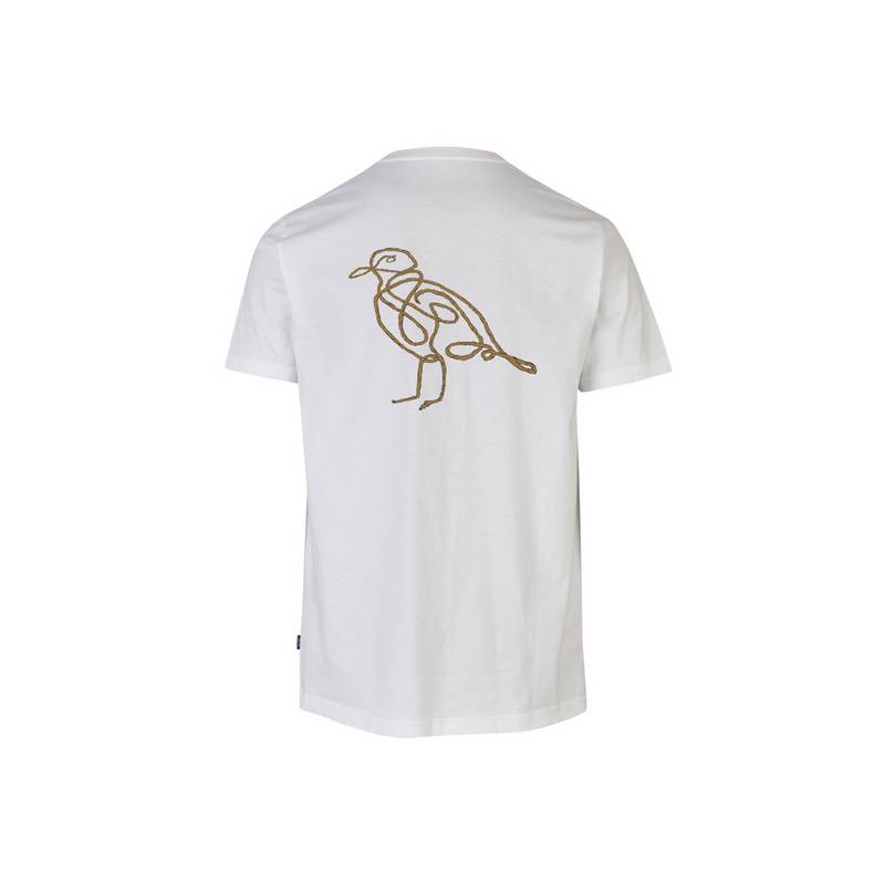 Cleptomanicx Knot a Gull Printshirt Herren
