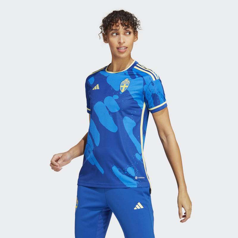 adidas Schweden Frauenteam 23 Auswärtstrikot Trikot Damen