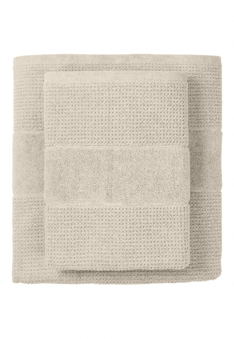 Handtuch 4er-Pack 50x100 cm taupe - SCHIESSER Home