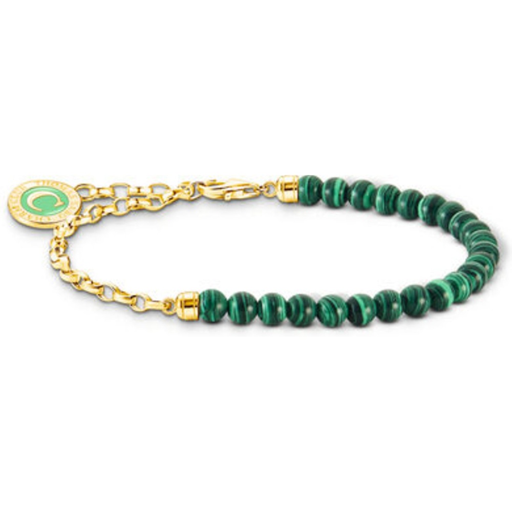 Thomas Sabo Bracelet Argent, Émail vert Bracelet