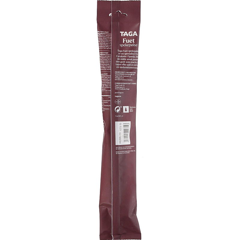 Fuet 175 g, Taga