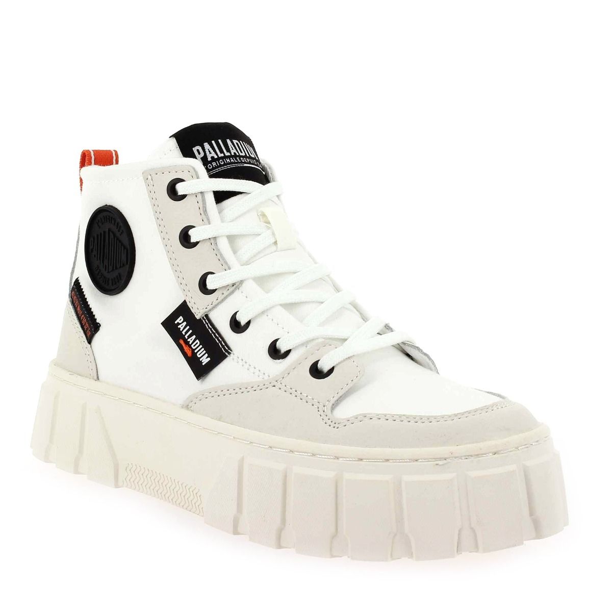 Palladium  PALLATOWER HI - Blanc Noir