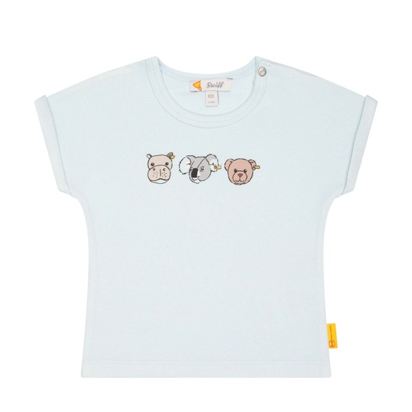 T-Shirt kurzarm, hellblau für Jungs