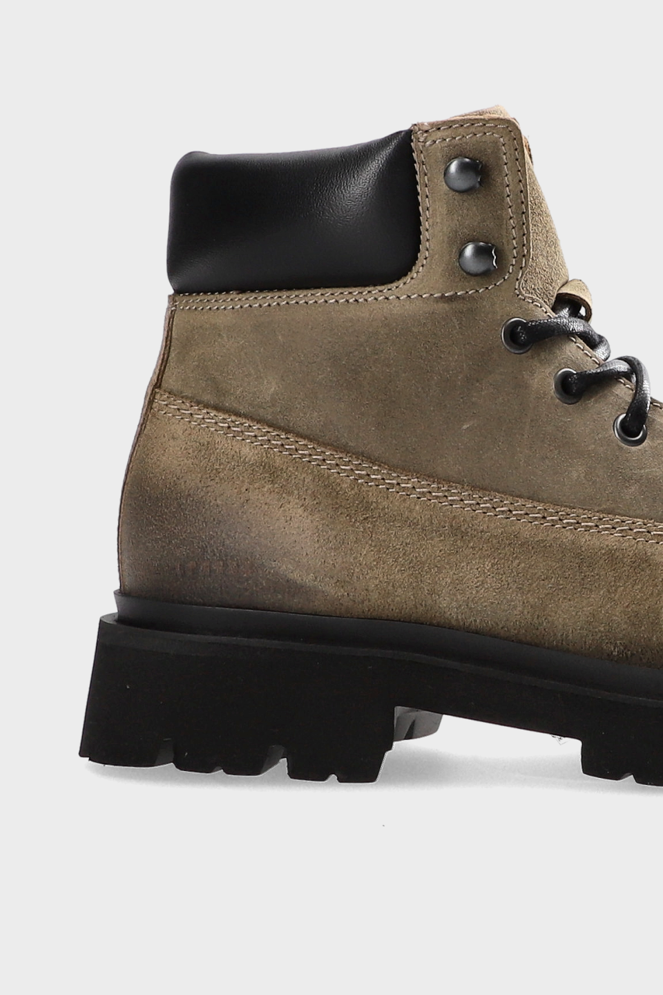 CPH171M waxed suede black/olive