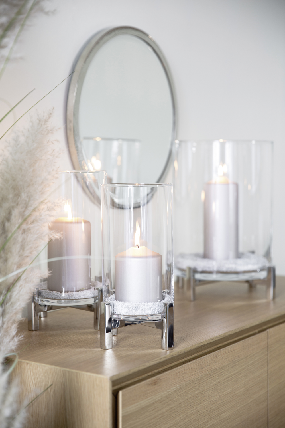 Windlicht-Set Yono 2-teilig