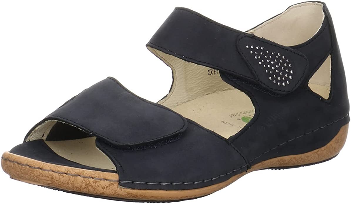 WALDLÄUFER Komfort Sandalen grün NUBUK GIRAFFESTR.