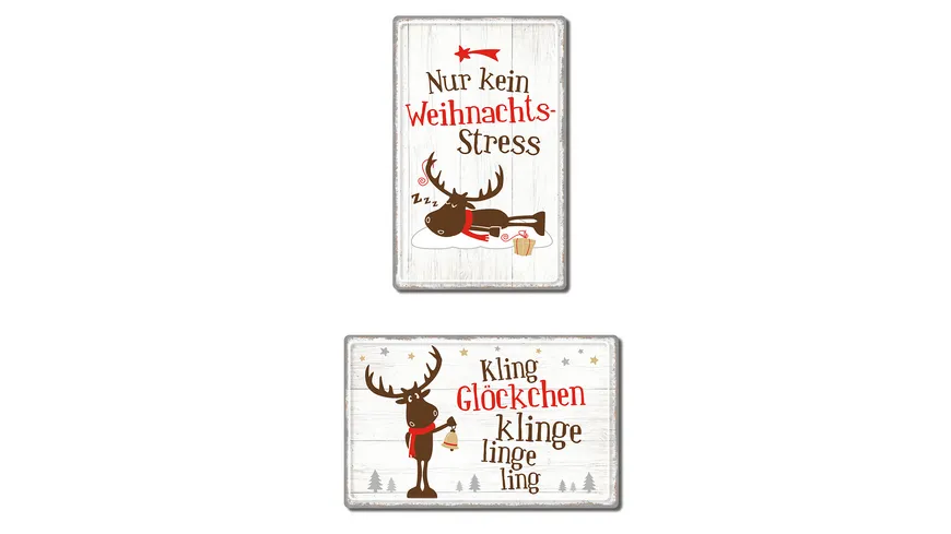 GILDE Weisheit Hirsch Hannes H=19cm creme