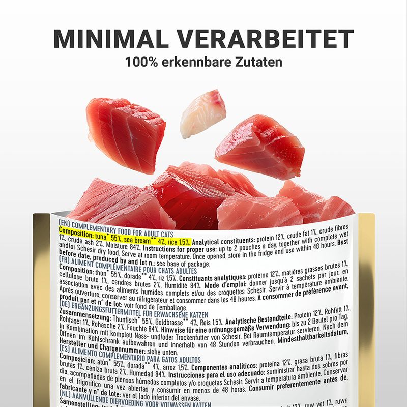 Sparpaket Schesir Jelly Pouch 24 x 85 g zu TOP-Preisen | bitiba %