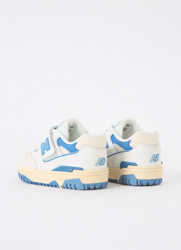 Teniși New Balance 550 din piele cu detalii întoarsă